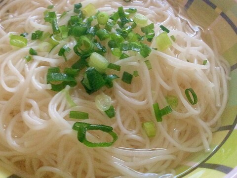 ハモ出汁で煮麺